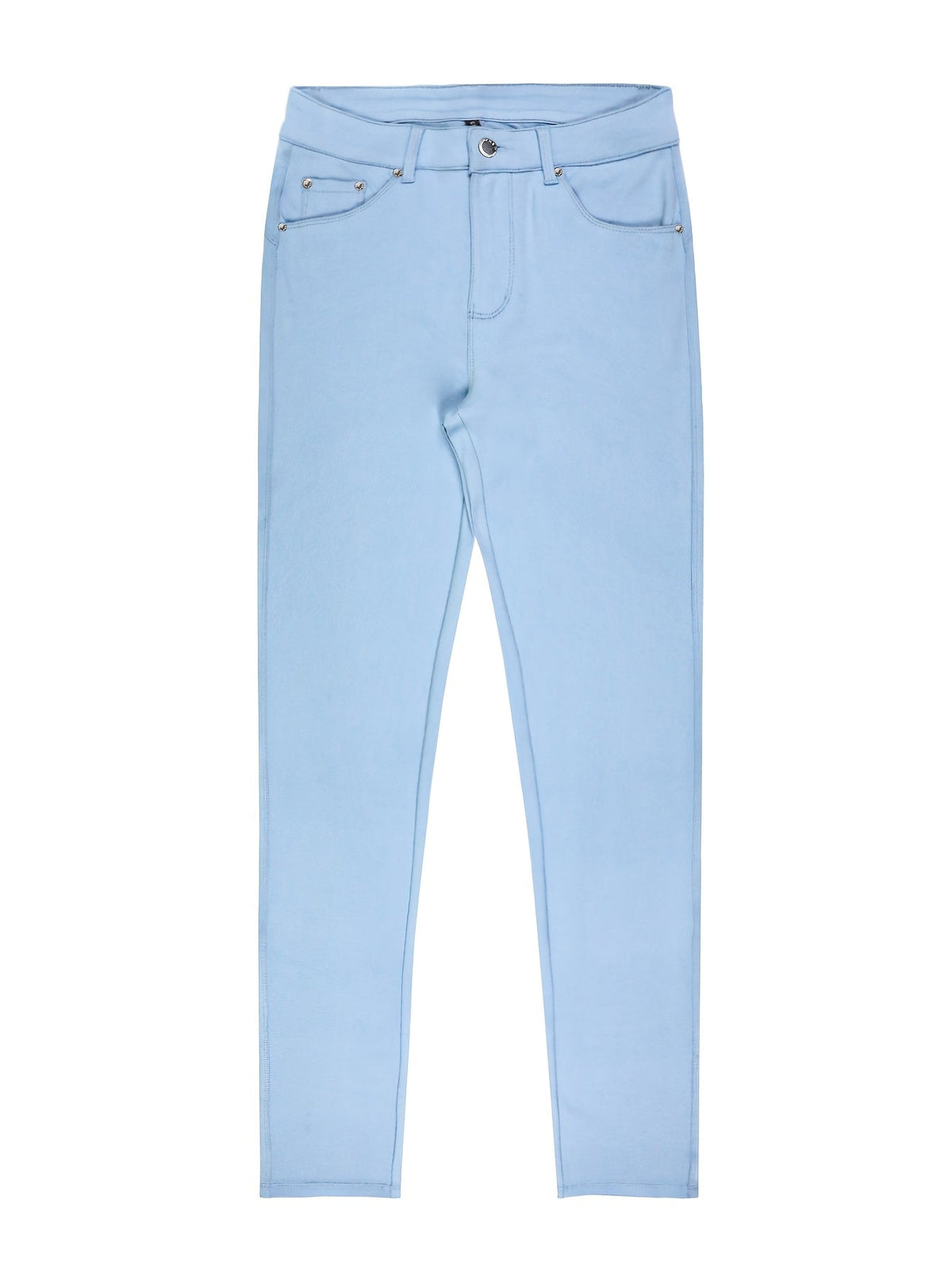 Kessoro women's high-waisted stretch skinny jeans shown in a range of denim and solid colourways