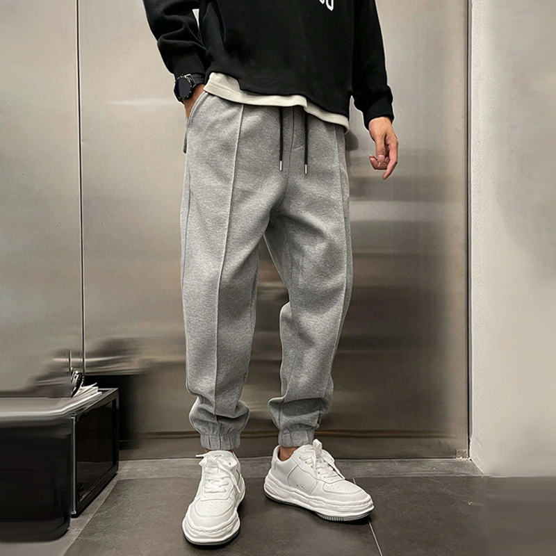 Men's adjustable waist relaxed comfort trousers