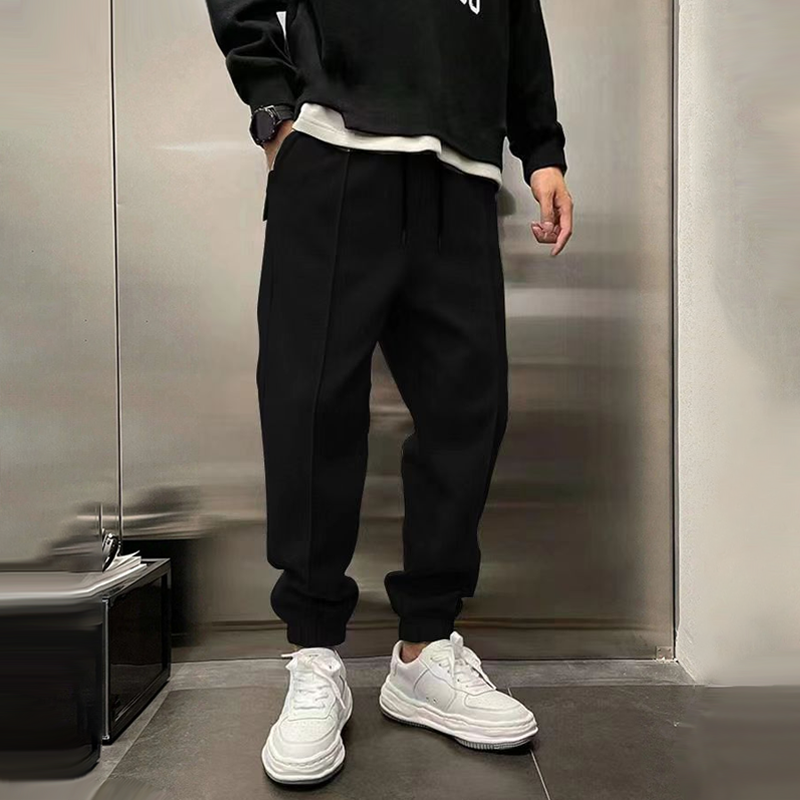 Men's adjustable waist relaxed comfort trousers
