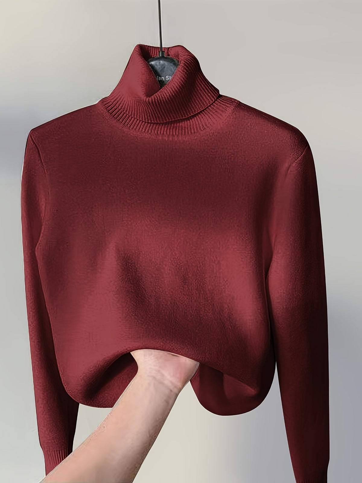 Kessoro women's fleece-lined high-neck sweater in one of six colourways, view 27 of 32