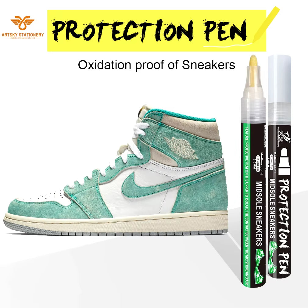 Anti Oxidation Pen for Sneakers Prevent Running Shoes Turn Old Yellow Shoe Cleaner Whiten Stain Removal Whitening Repair Pen