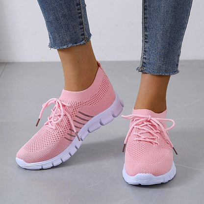 Kessoro Women's Lightweight Cushioned Everyday Sneakers in turquoise, pink, red and other colourways — colourway options