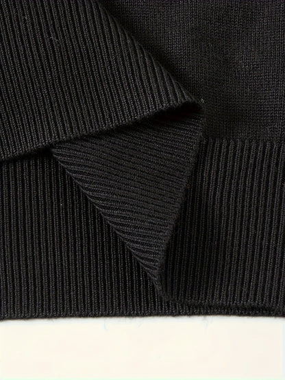 Kessoro men's refined quarter-zip collared polo sweater in smart muted colourways
