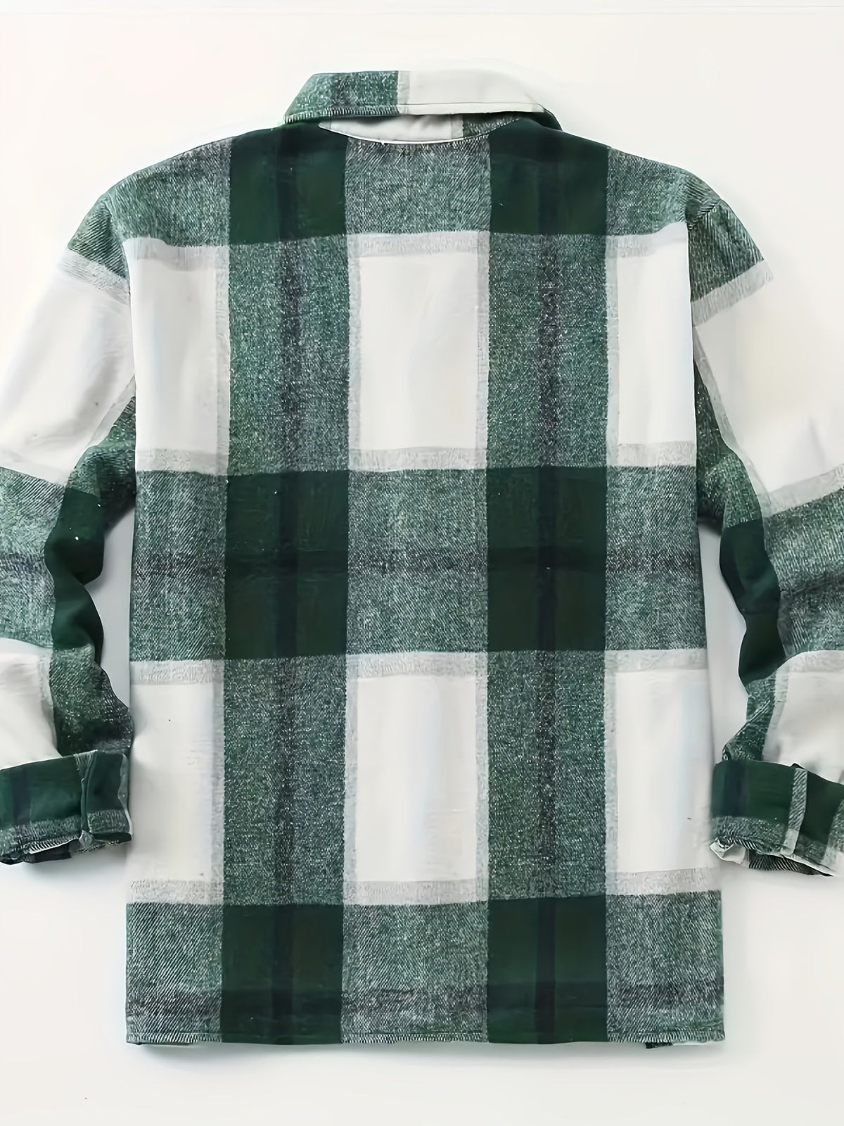 Kessoro men's rugged heavyweight check overshirt in warm autumnal check colourways