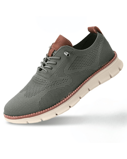 Men's lightweight breathable mesh everyday sneakers with a cushioned sole
