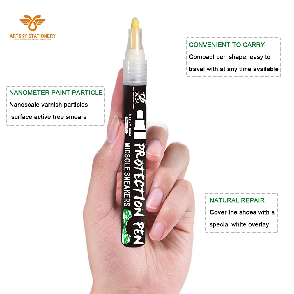 Anti Oxidation Pen for Sneakers Prevent Running Shoes Turn Old Yellow Shoe Cleaner Whiten Stain Removal Whitening Repair Pen