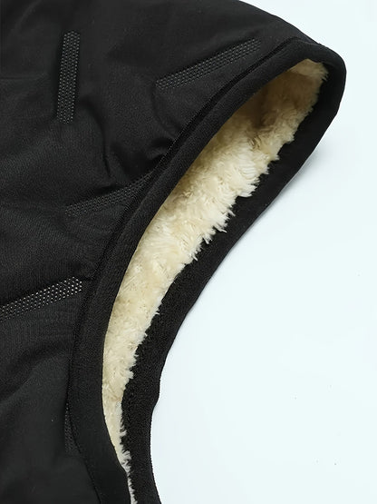 Kessoro Men's Fleece-Lined Stand Collar Vest in black - men's apparel, view 5 of 9
