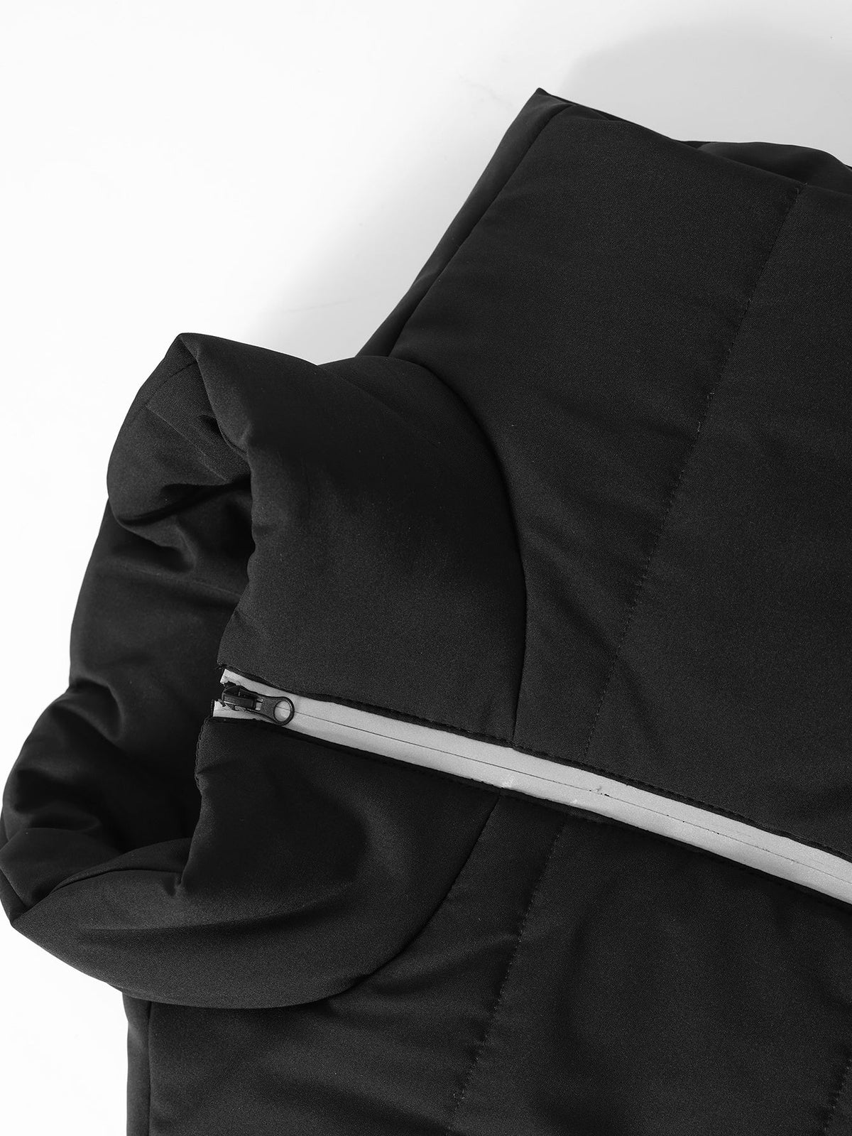 Kessoro men's quilted lightweight zip-up vest in a neutral colourway - product view 2