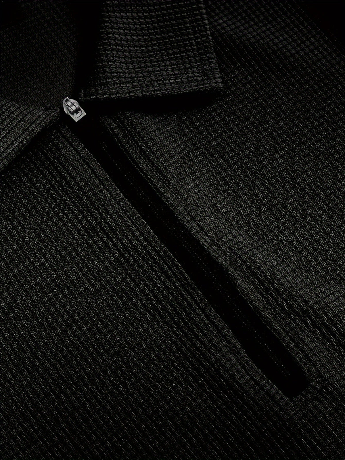 Kessoro Men's Waffle-Knit Two-Piece Outfit Set in white and black, image 15 of 21.