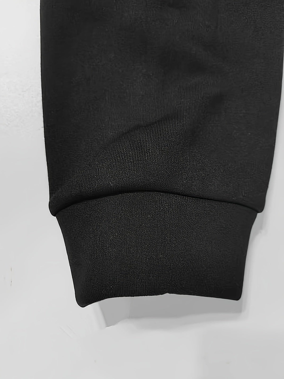 Men's utility quarter-zip hoodie in black, navy, khaki and burgundy with pocket detail, back view