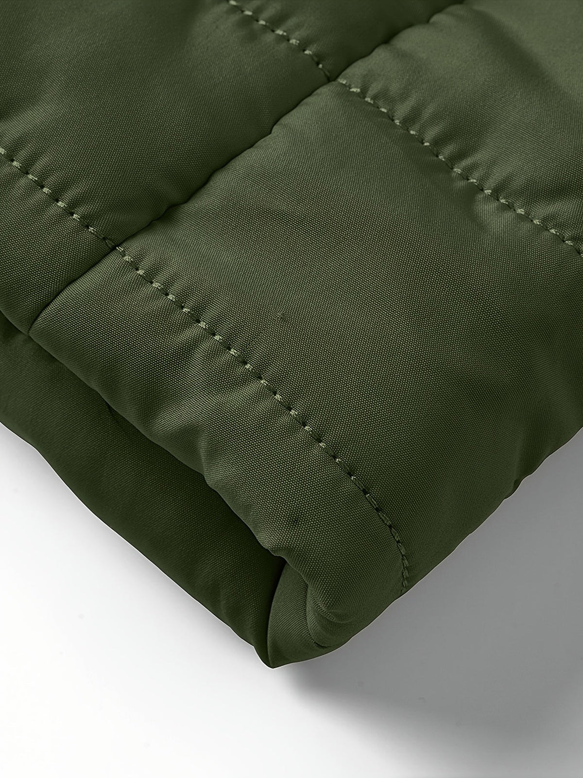 Kessoro men's lightweight windproof quilted jacket in yellow, black and green - product view 28