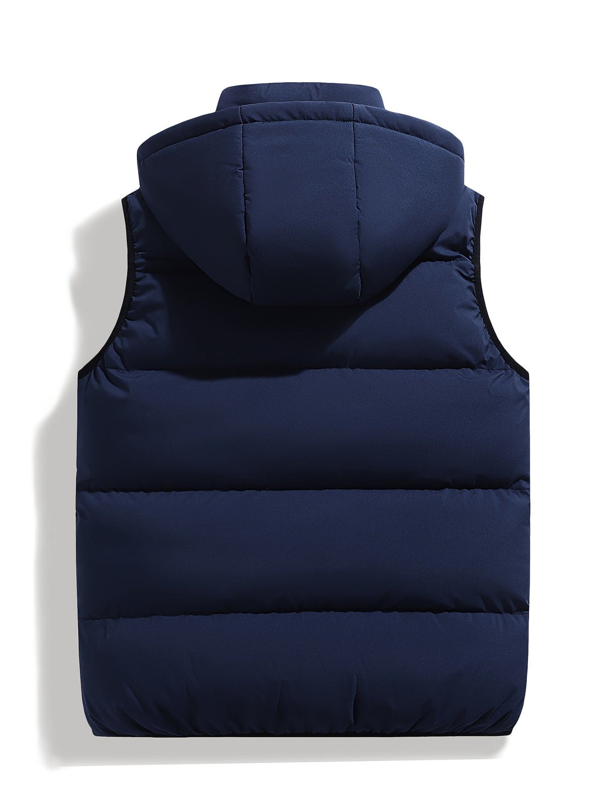 Kessoro Men's Insulated Hooded Puffer Vest in dark blue - men's apparel, view 3 of 6