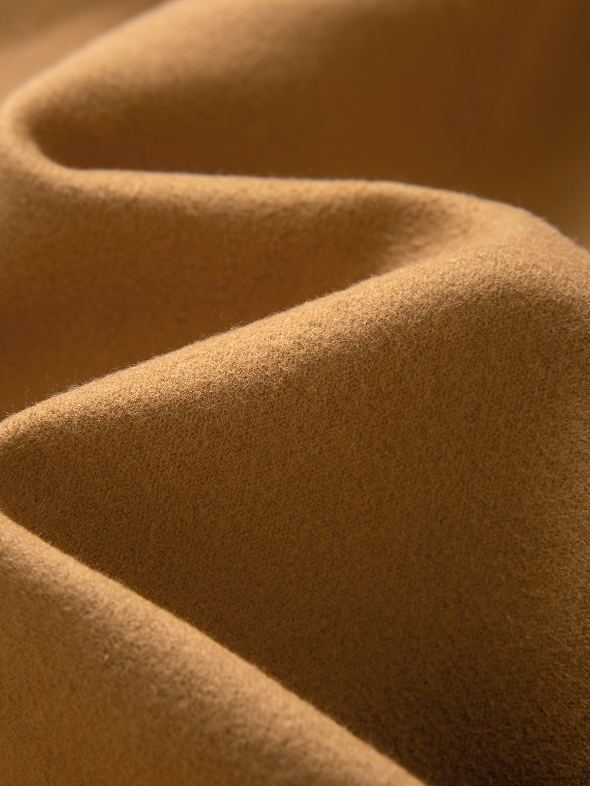 Kessoro men's tailored longline overcoat in brown or navy, view 7 of 13
