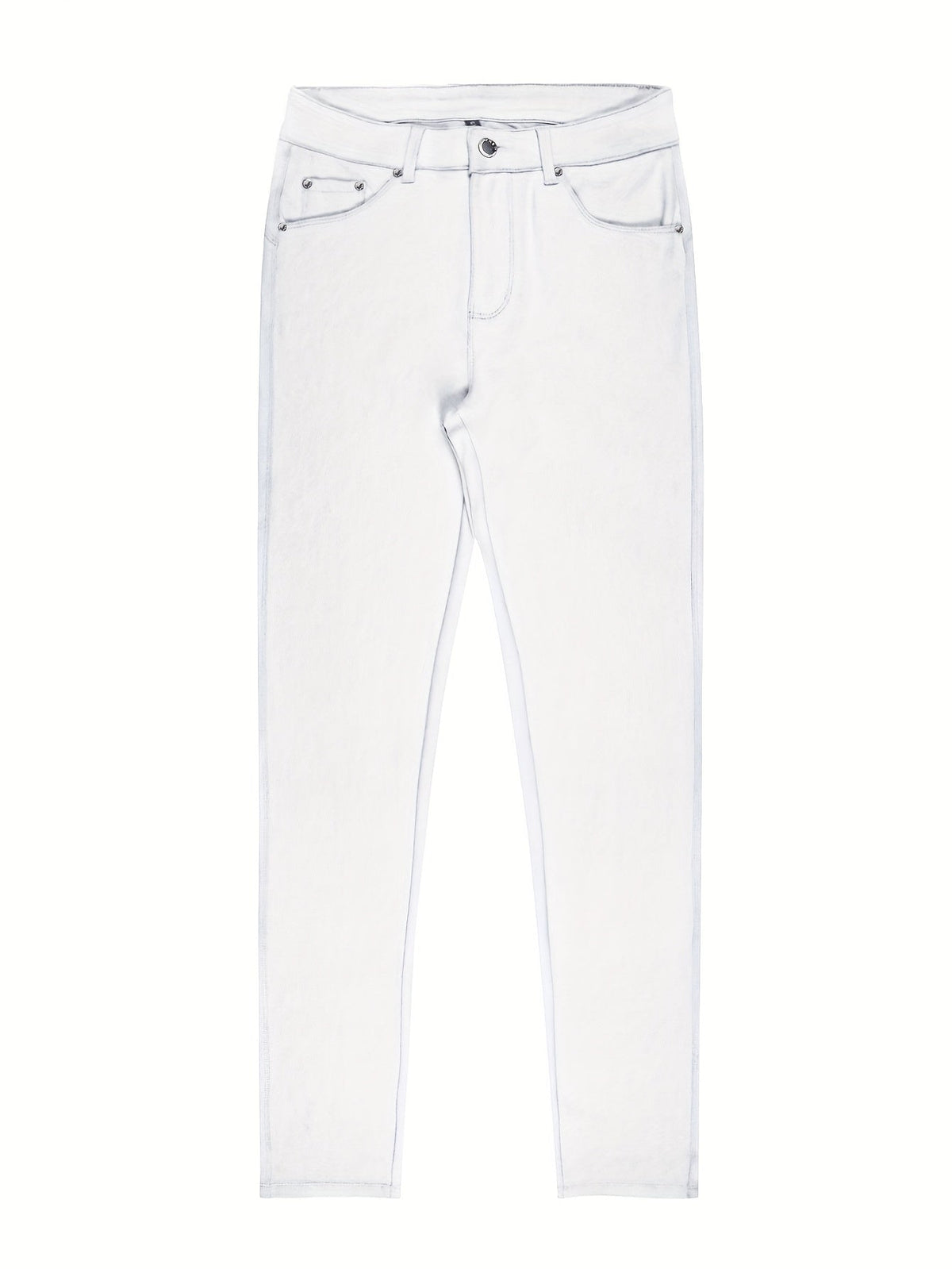 Kessoro women's high-waisted stretch skinny jeans shown in a range of denim and solid colourways