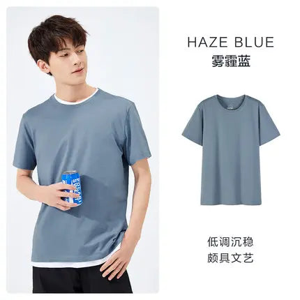 Kessoro Men's Everyday Short-Sleeve Cotton T-Shirt — view 11
