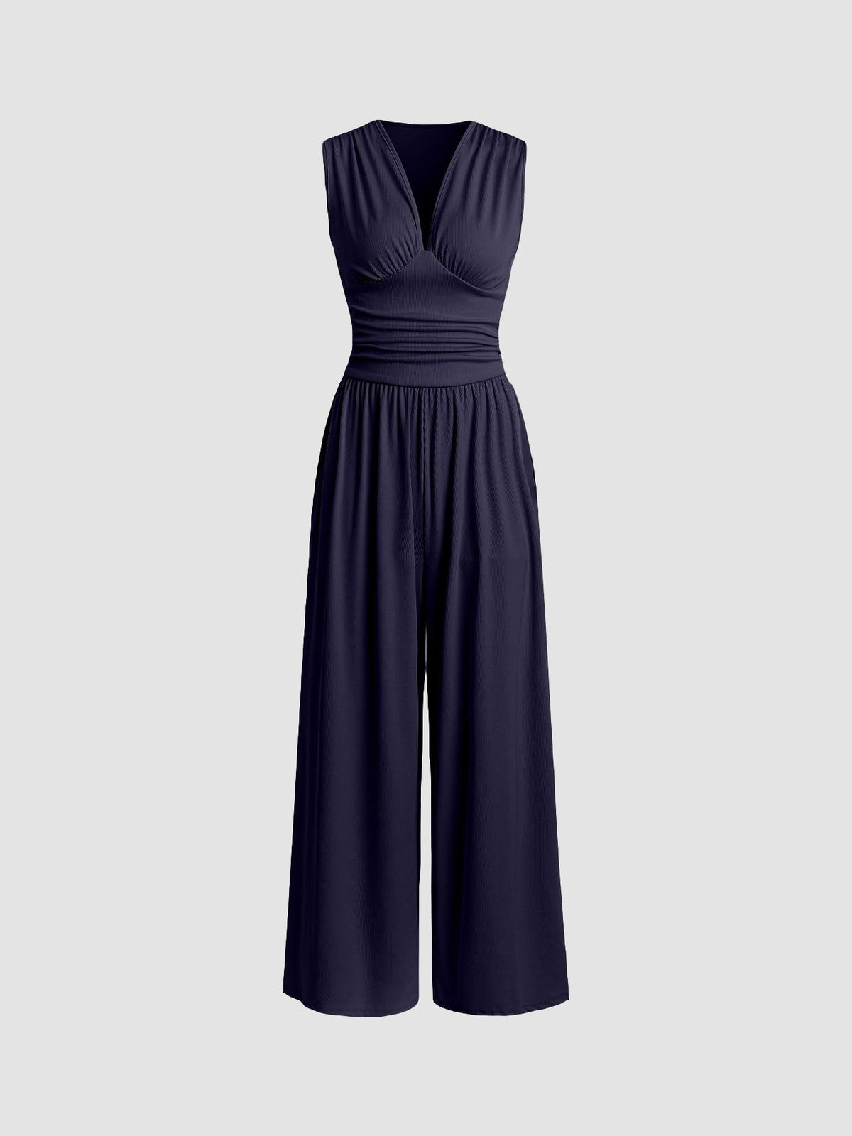 Kessoro women's sleeveless wide-leg jumpsuit in red, black, army green, camel and more colorways - women's one-pieces