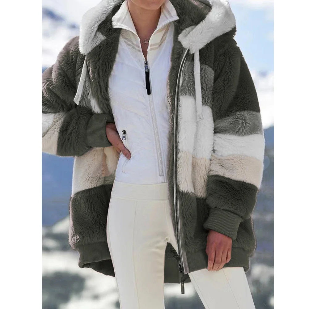 Kessoro Women's Hooded Cashmere Jacket — view 11