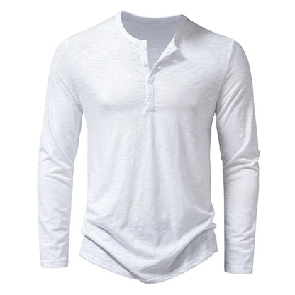 Kessoro Men's Casual Solid Cotton T-Shirt — view 5