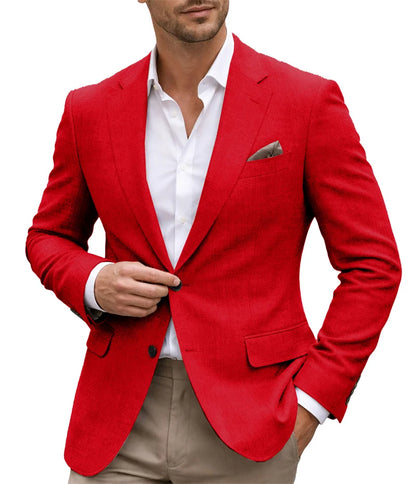 Kessoro Men's Slim-Fit Casual Blazer — view 8