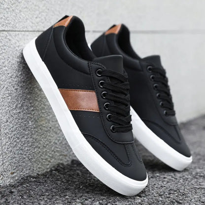 Kessoro Men's Low-Top Lace-Up Casual Sneakers — view 3