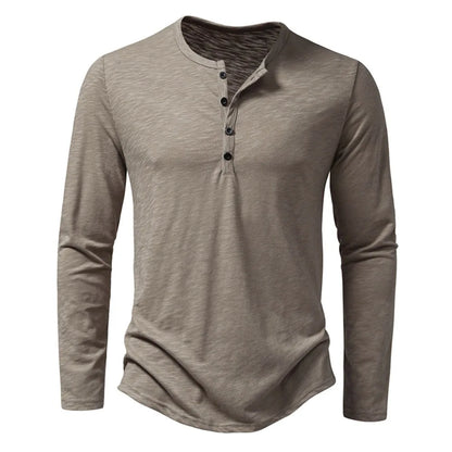 Kessoro Men's Casual Solid Cotton T-Shirt — view 2