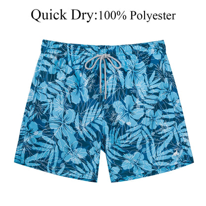 Kessoro Men's Quick-Dry 4-Way Stretch Swim Trunks — view 12
