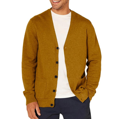 Kessoro Men's Oversized Lightweight Wool Sweater — view 5