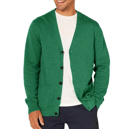 Kessoro Men's Oversized Lightweight Wool Sweater — view 6