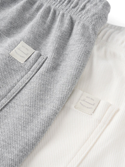 Kessoro Men's Casual Solid Knit Sweatpants — view 5