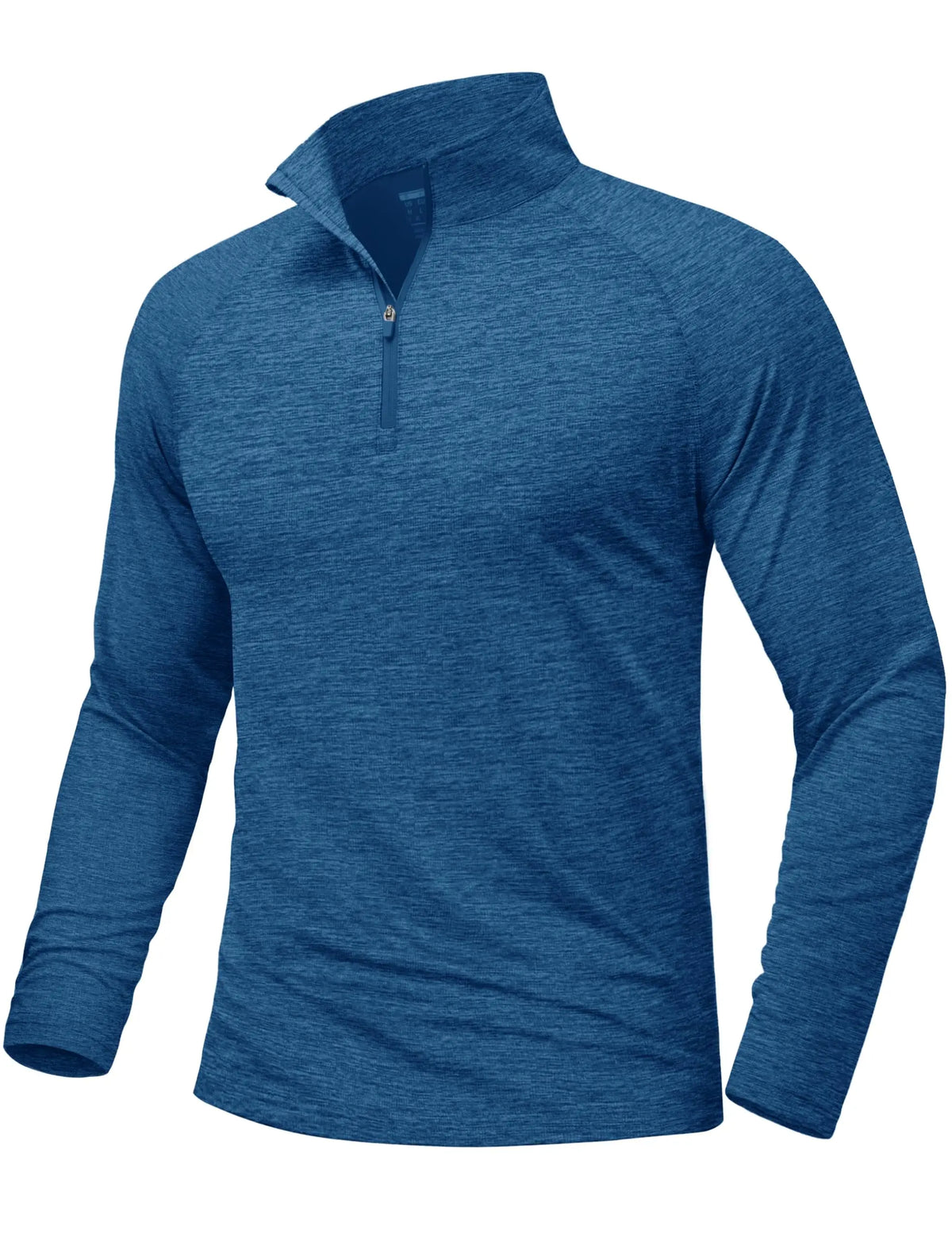 Men's lightweight long-sleeve pullover, fabric detail