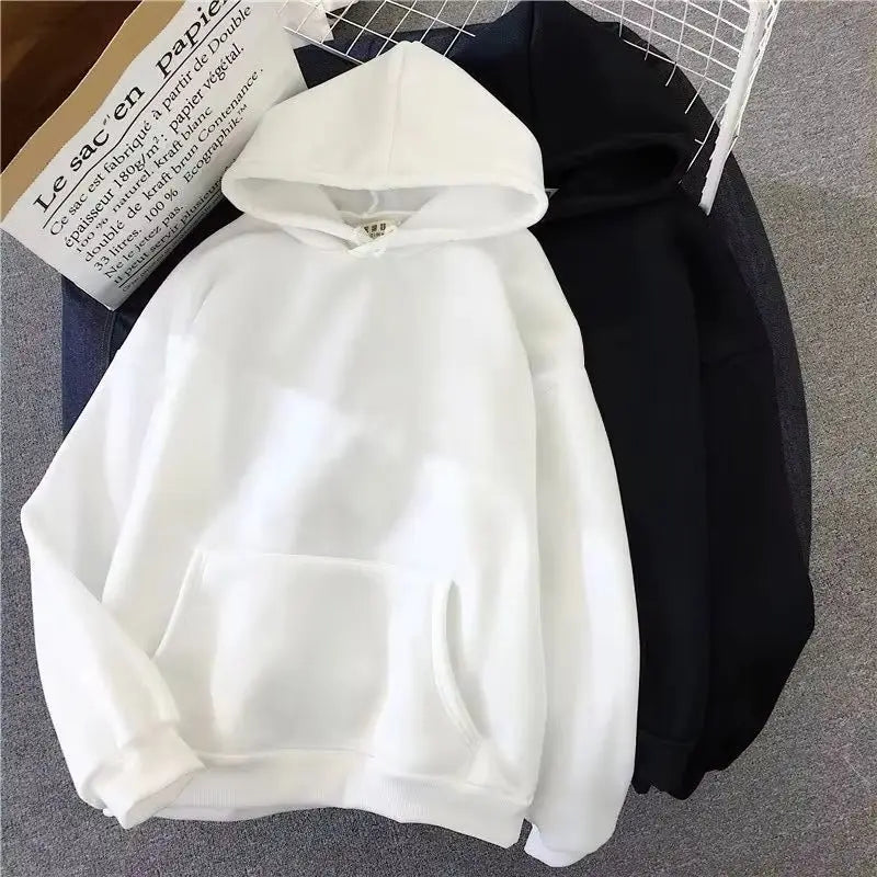 Kessoro Men's Casual Solid Hoodie — view 6