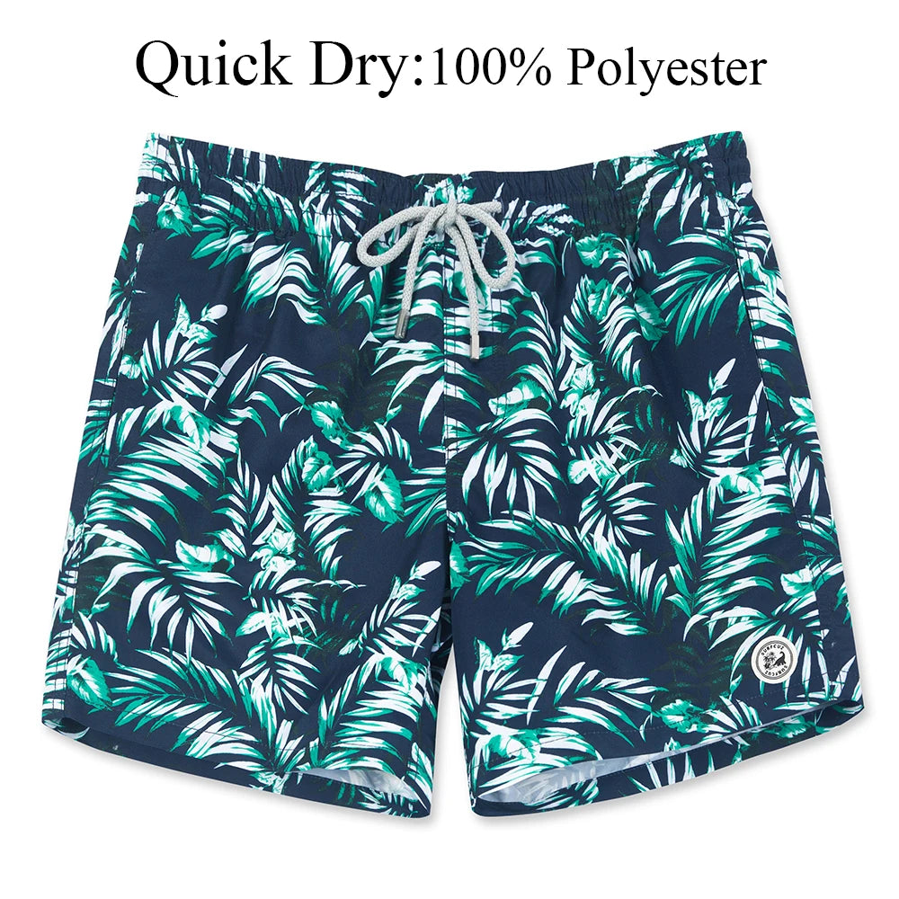 Kessoro Men's Quick-Dry 4-Way Stretch Swim Trunks — view 11