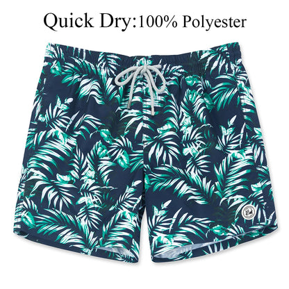 Kessoro Men's Quick-Dry 4-Way Stretch Swim Trunks — view 11