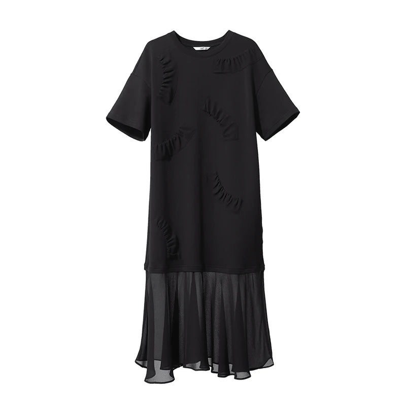 Kessoro Women's Casual Patchwork Dress — view 7