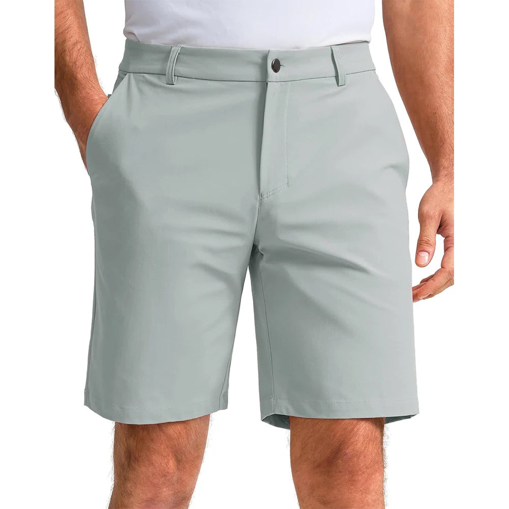 Kessoro Men's Business Casual Shorts — view 8