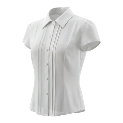 Kessoro Women's Slim-Fit Casual Blouse — view 7