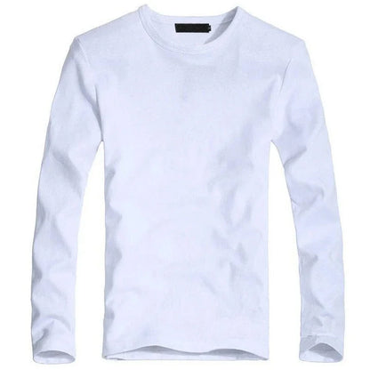 Kessoro Men's Solid Long-Sleeve T-Shirt — view 12