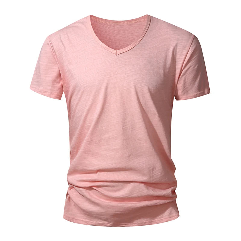 Kessoro Men's Short-Sleeve Cotton Jersey T-Shirt — view 12