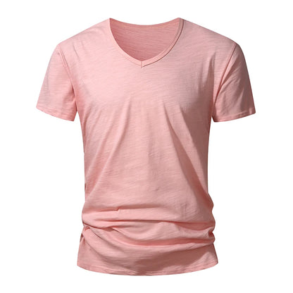 Kessoro Men's Short-Sleeve Cotton Jersey T-Shirt — view 12