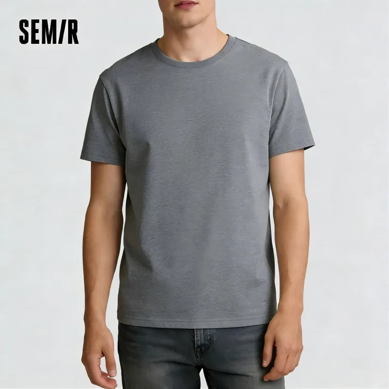 Kessoro Men's Everyday Short-Sleeve Cotton T-Shirt — view 5