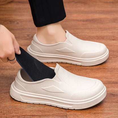 Kessoro Men's Slip-Resistant Kitchen Work Clogs — view 7
