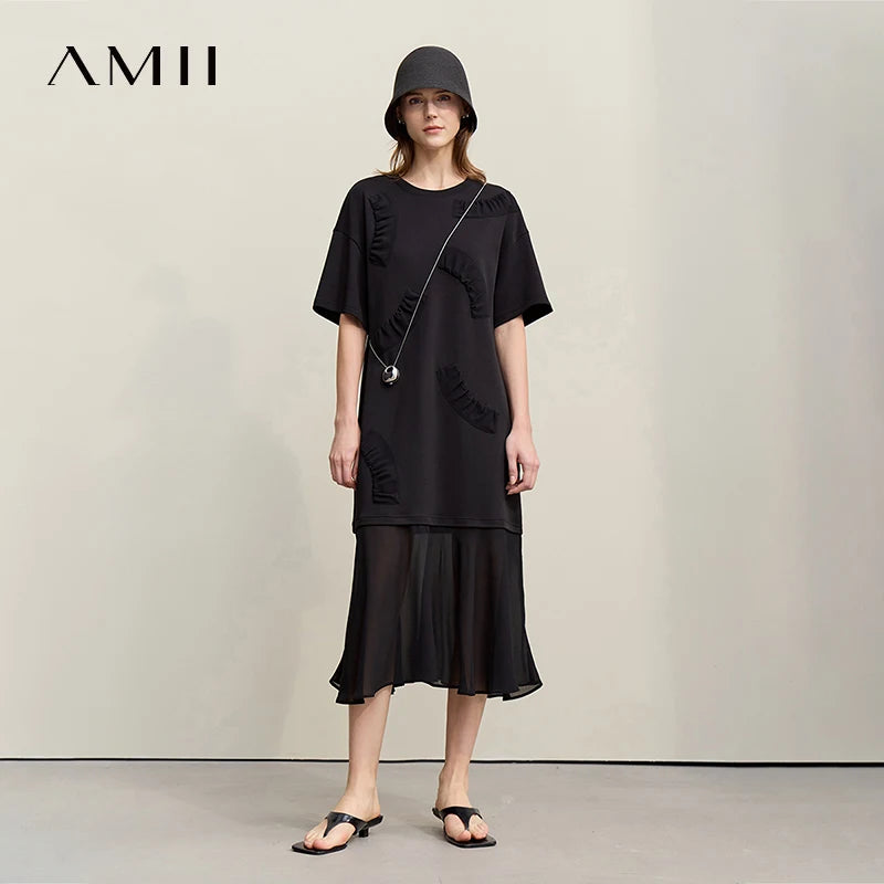 Kessoro Women's Casual Patchwork Dress — view 2