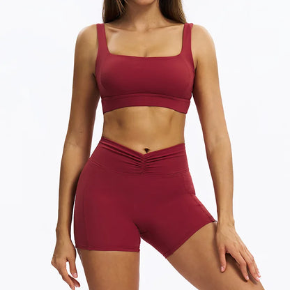 Women's long-sleeve 2-piece set, folded flat lay