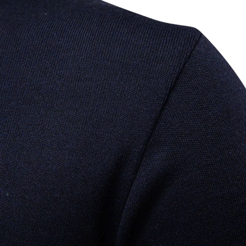 Kessoro Men's Stretch Casual Knit Pullover — view 7