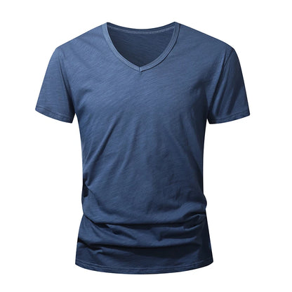 Kessoro Men's Short-Sleeve Cotton Jersey T-Shirt — view 9