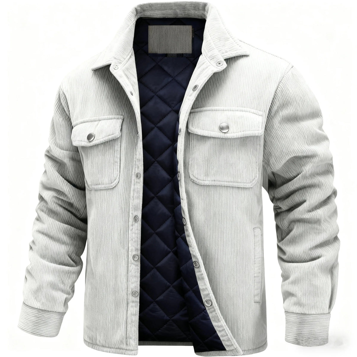 Kessoro Men's Warm Casual Corduroy Blazer — view 6