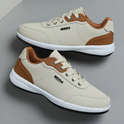 Kessoro Men's Waterproof Casual Leather Shoes — view 9