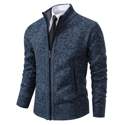 Kessoro Men's Warm Fleece Cardigan — view 7