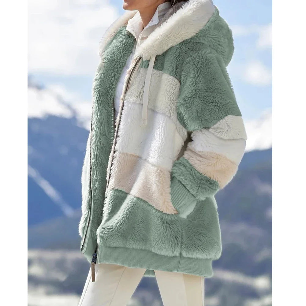 Kessoro Women's Hooded Cashmere Jacket — view 8