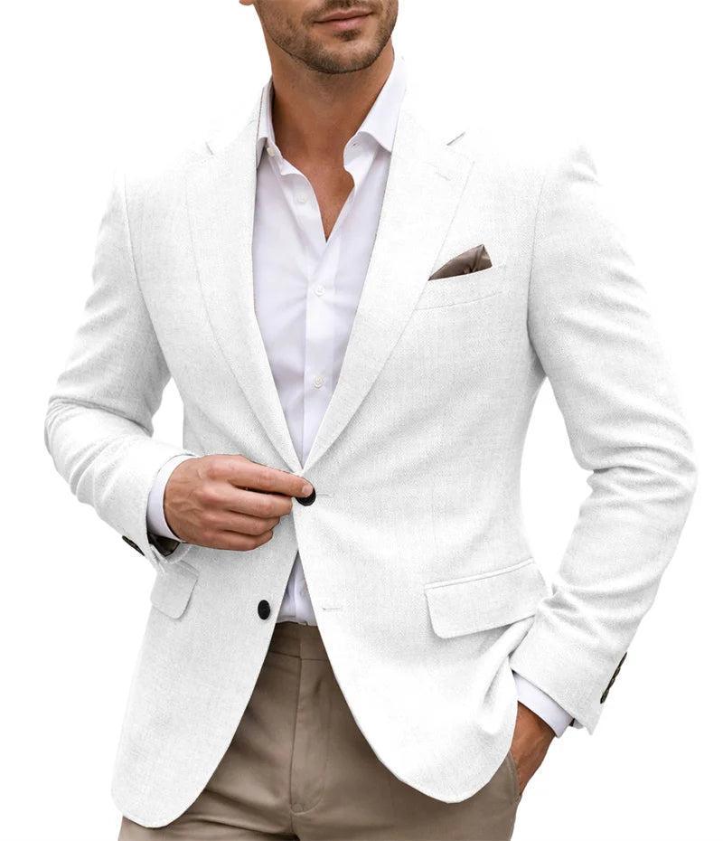 Kessoro Men's Slim-Fit Casual Blazer — view 7